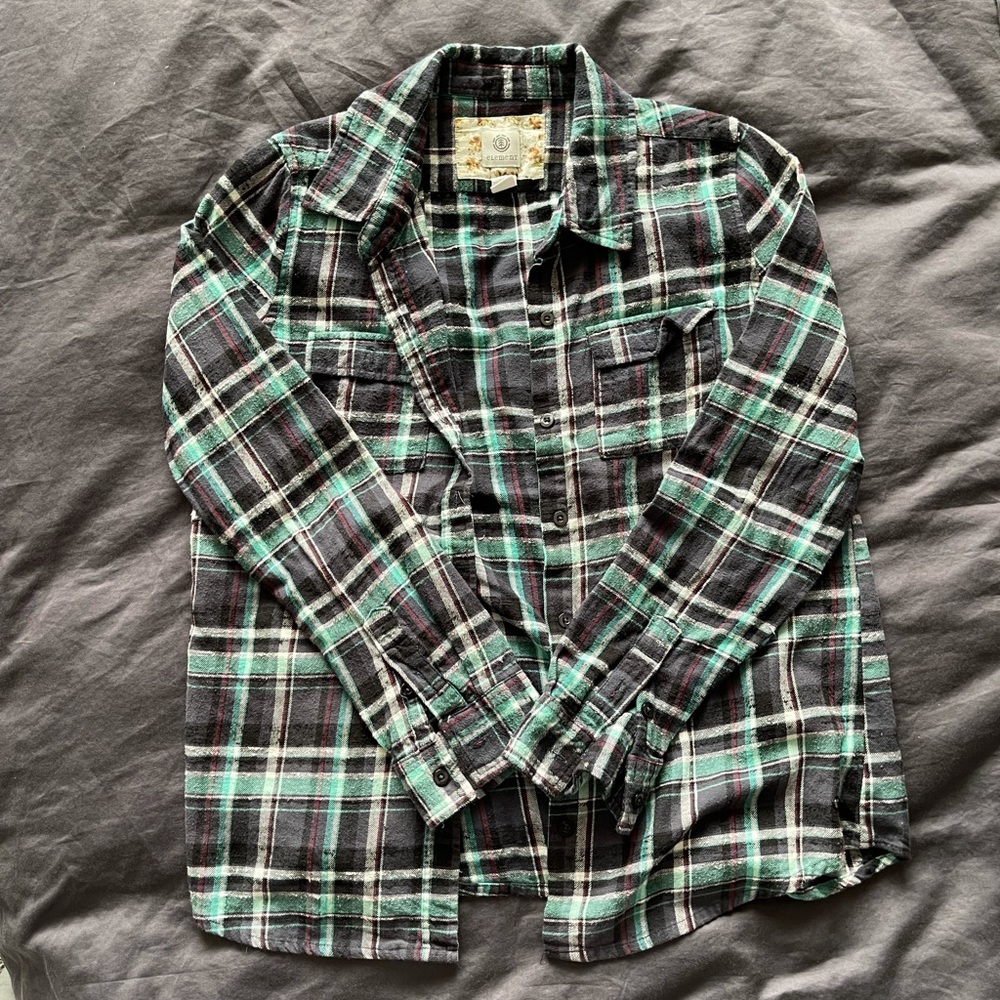 Element Blue Flannel Medium